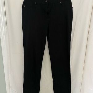 Chico's Black Straight Leg Pants